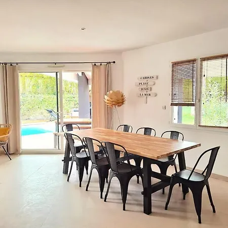 Proche Golf D'arcachon Avec Piscine Chauffee