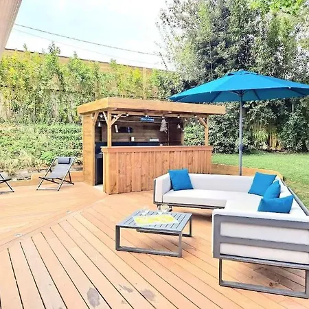 Proche Golf D'arcachon Avec Piscine Chauffee