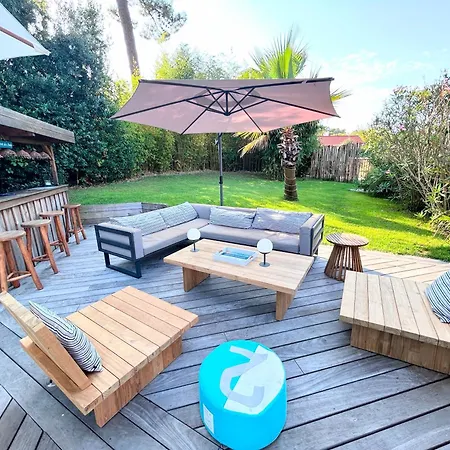 Proche Golf D'arcachon Avec Piscine Chauffee 别墅 拉特斯特德布赫