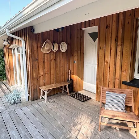 别墅 Proche Golf D'arcachon Avec Piscine Chauffee