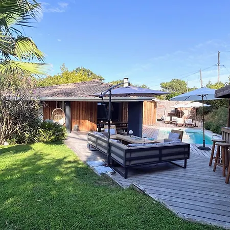 Proche Golf D'arcachon Avec Piscine Chauffee 别墅 拉特斯特德布赫