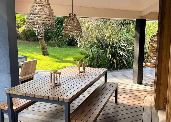 Proche Golf D'arcachon Avec Piscine Chauffee *